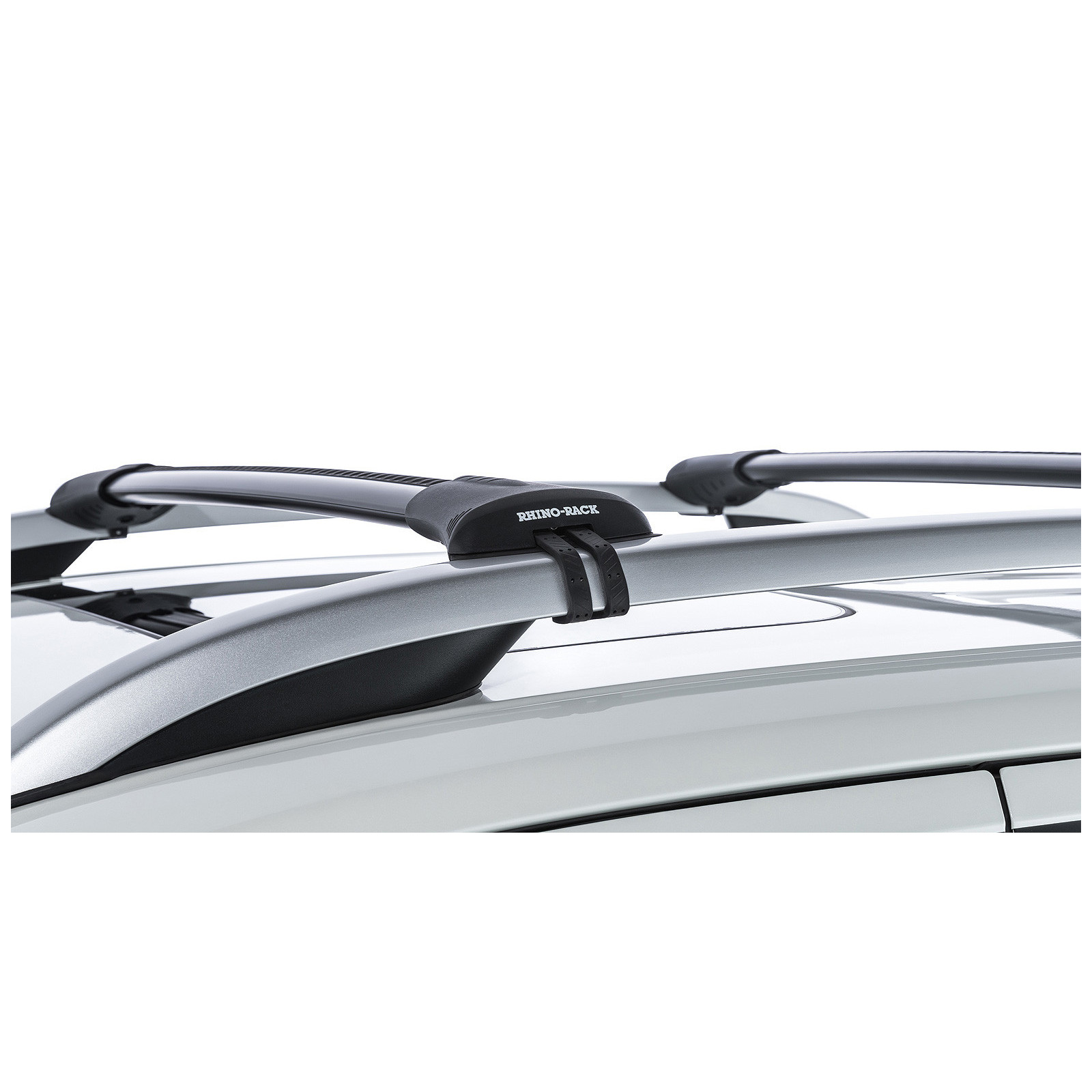 Kit 2 barres de toit noires RHINO-RACK Vortex SteathBar • JA7987 