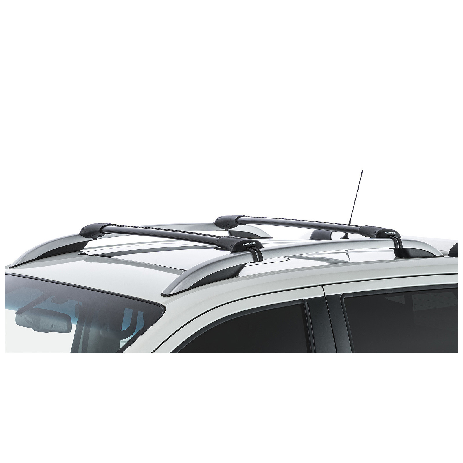 Kit 2 barres de toit noires RHINO-RACK Vortex SteathBar • JA7987 