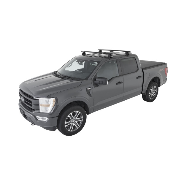 Kit 2 barres de toit noires RHINO-RACK Vortex 2500 • JA8133 