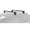Kit 2 barres de toit noires RHINO-RACK Heavy Duty 2500 • JA8135 