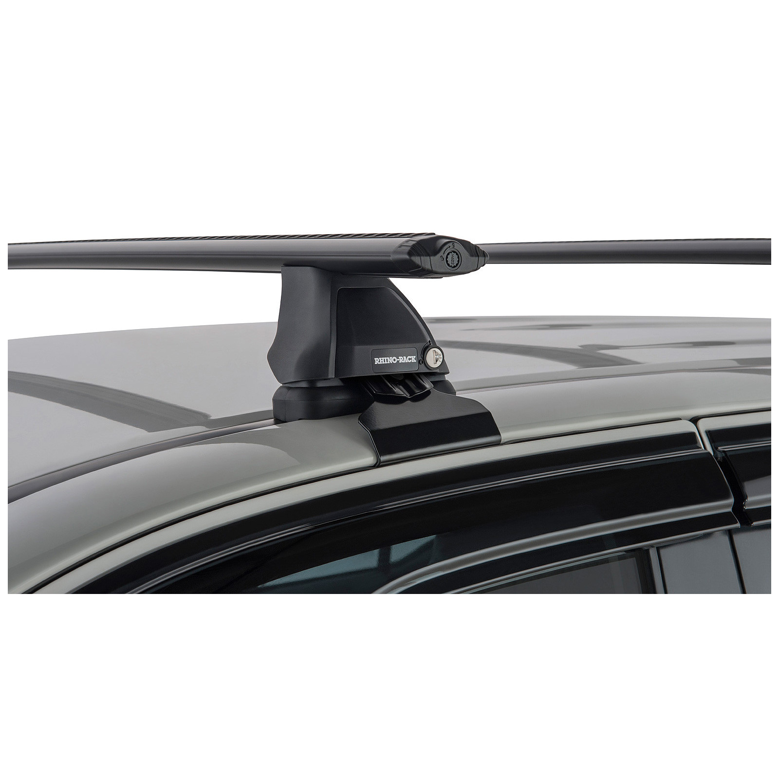 Kit 2 barres de toit noires RHINO-RACK Vortex 2500 • JA8326 