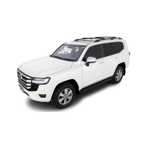 Kit 2 barres de toit noires RHINO-RACK Vortex SteathBar • JA8344 