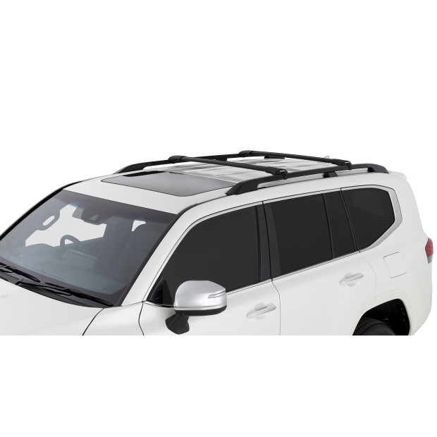 Kit 2 barres de toit noires RHINO-RACK Vortex SteathBar • JA8344 