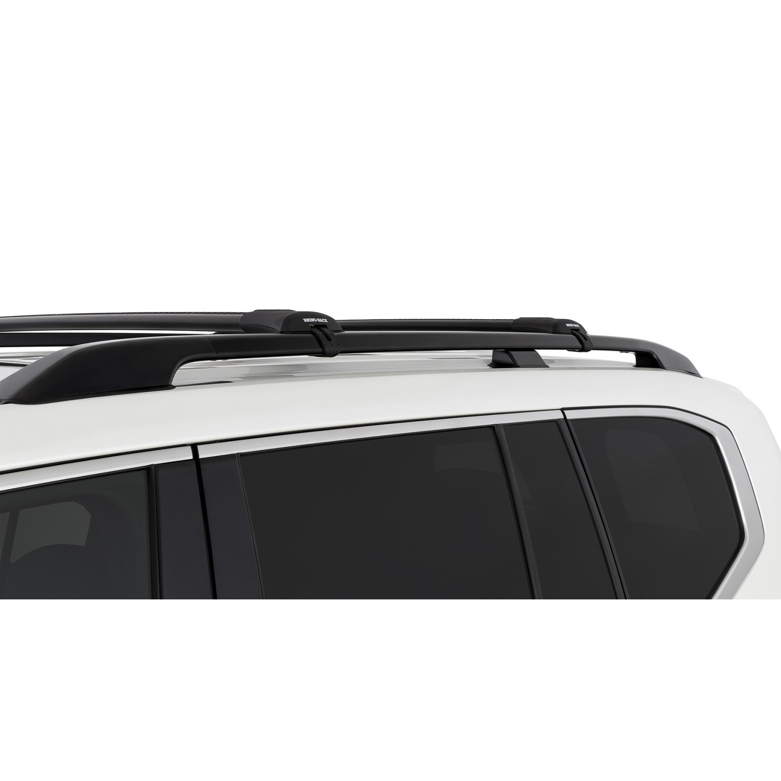 Kit 2 barres de toit noires RHINO-RACK Vortex SteathBar • JA8344 