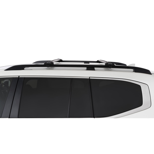 Kit 2 barres de toit noires RHINO-RACK Vortex SteathBar • JA8344 