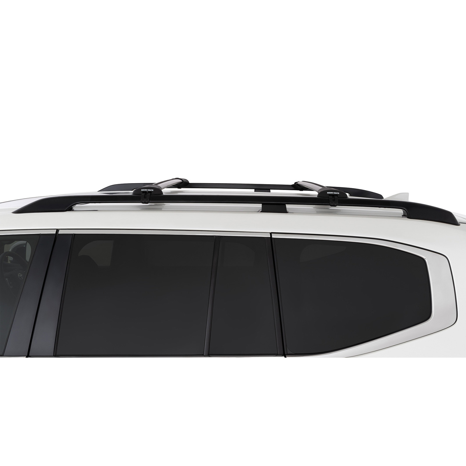 Kit 2 barres de toit noires RHINO-RACK Vortex SteathBar • JA8344 