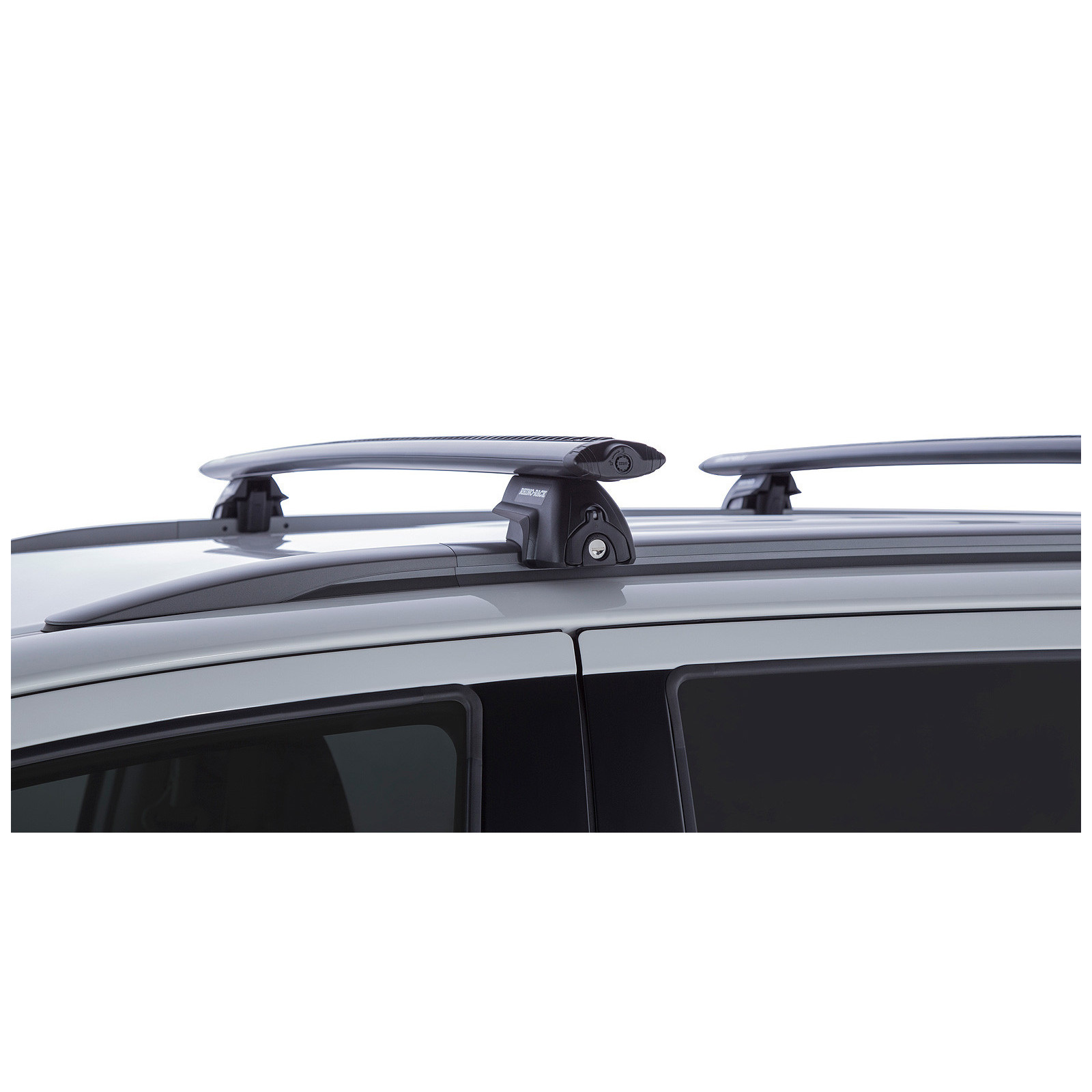 Kit 2 barres de toit noires RHINO-RACK Vortex SX • JA8358 