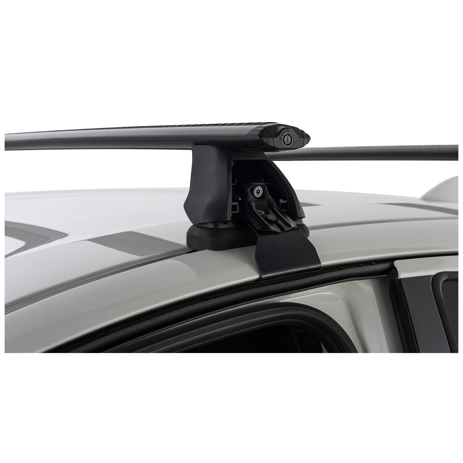 Kit 2 barres de toit noires RHINO-RACK Vortex 2500 • JA8554 