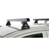 Kit 2 barres de toit noires RHINO-RACK Heavy Duty RLT600 Ditch Mount • JA8630 