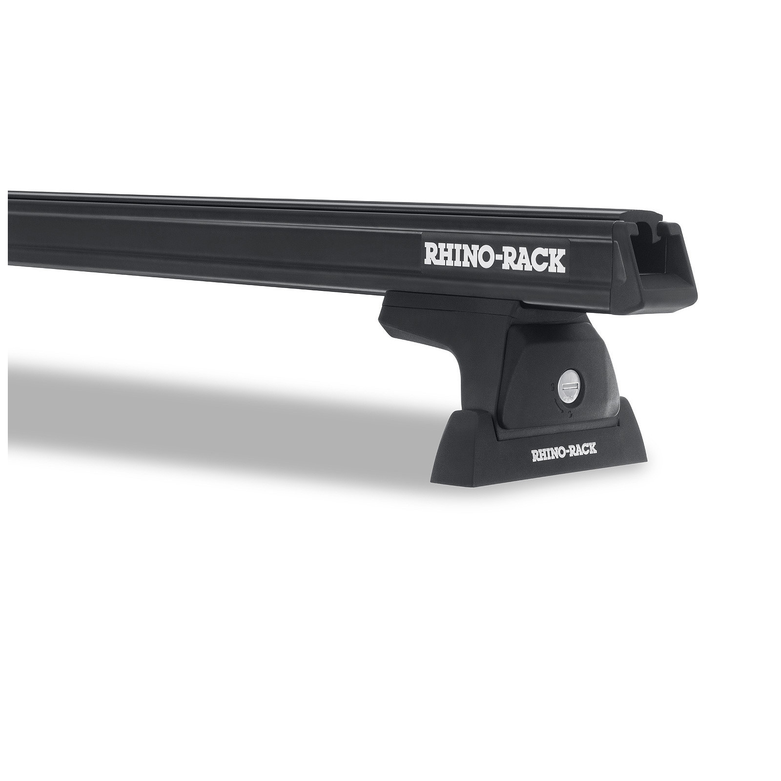 Kit 2 barres de toit noires RHINO-RACK Heavy Duty RLT600 • JA9094 