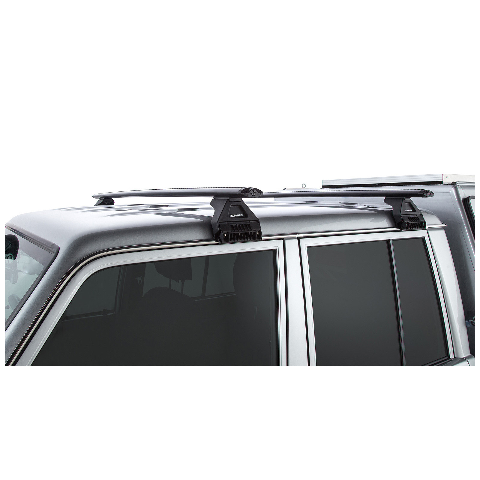 Kit 2 barres de toit noires RHINO-RACK Vortex RL110 • JA9217 