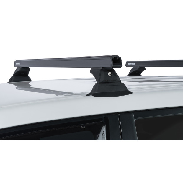 Kit 3 barres de toit noires RHINO-RACK Heavy Duty RCH • JA9438 