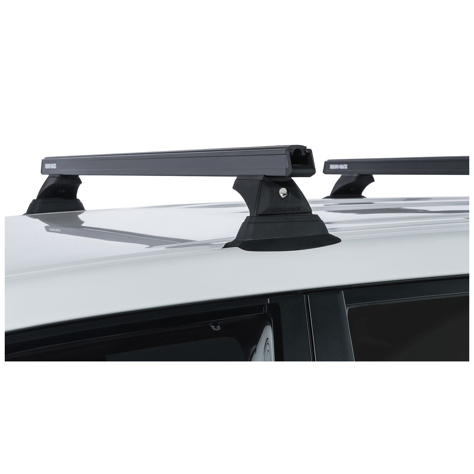 Kit 3 barres de toit noires RHINO-RACK Heavy Duty RCH • JA9438 