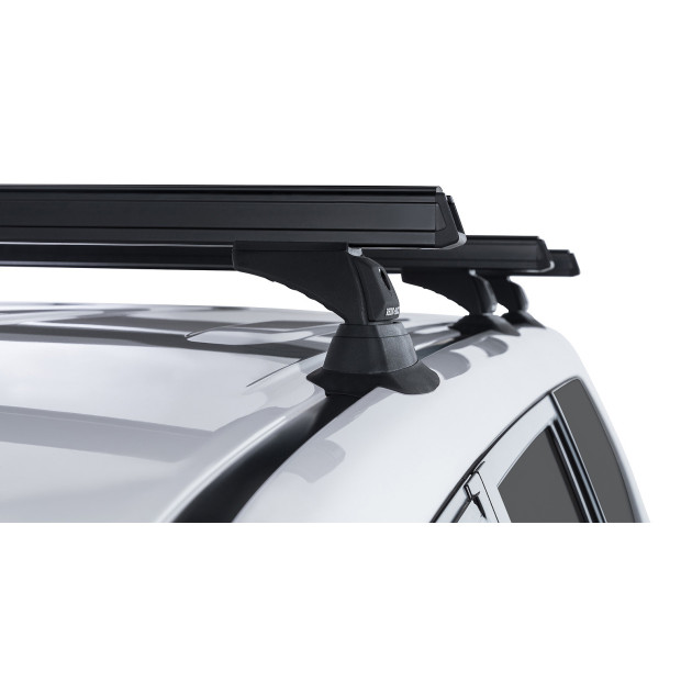 Kit 3 barres de toit noires RHINO-RACK Heavy Duty RCH • JA9438 