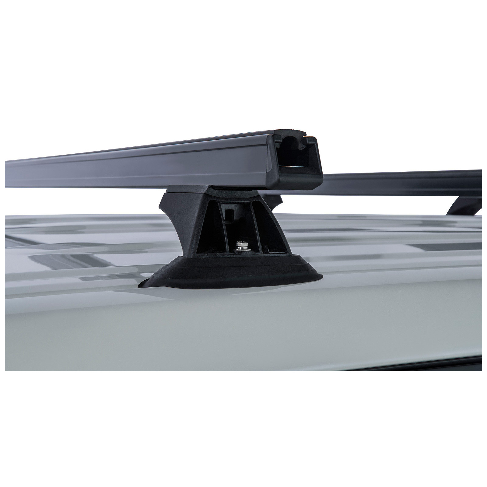 Kit 3 barres de toit noires RHINO-RACK Heavy Duty RCH • JA9482 