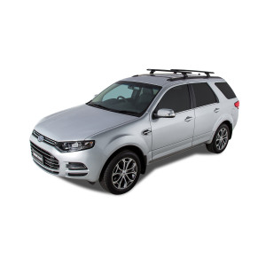 Kit 2 barres de toit noires RHINO-RACK Vortex RCH • JA9524 