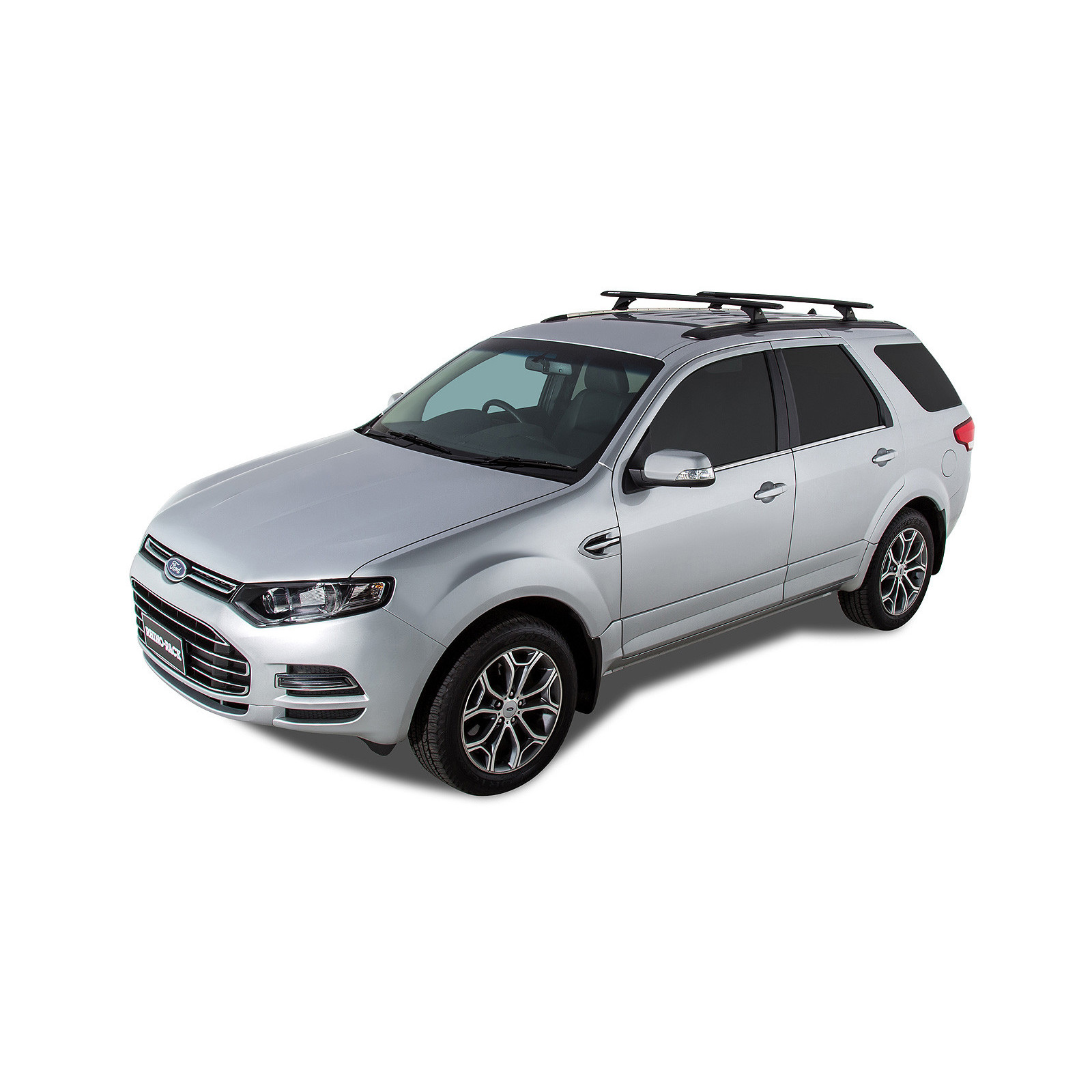 Kit 2 barres de toit noires RHINO-RACK Vortex RCH • JA9524 