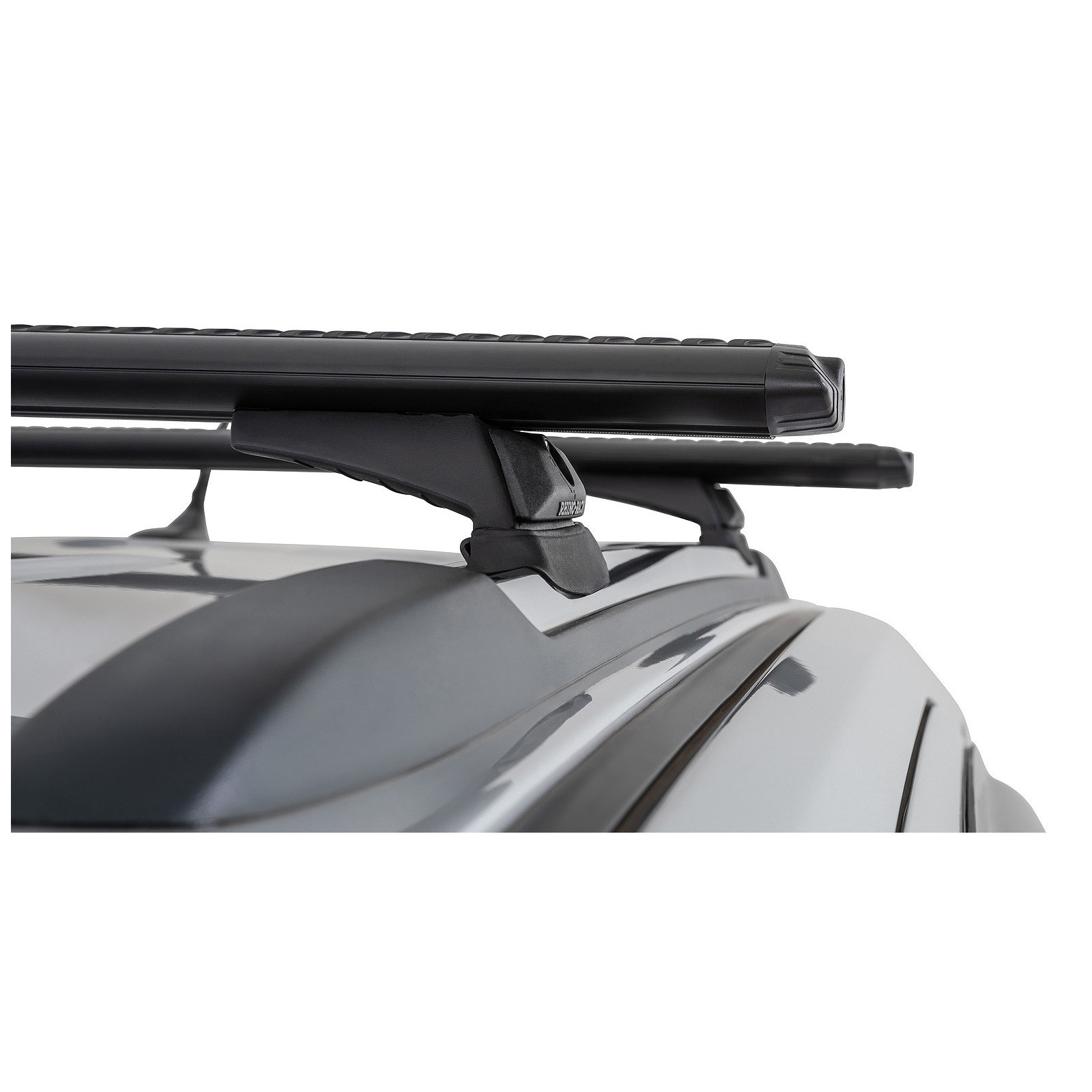 Kit 2 barres de toit noires RHINO-RACK Vortex RCL • JA9545 