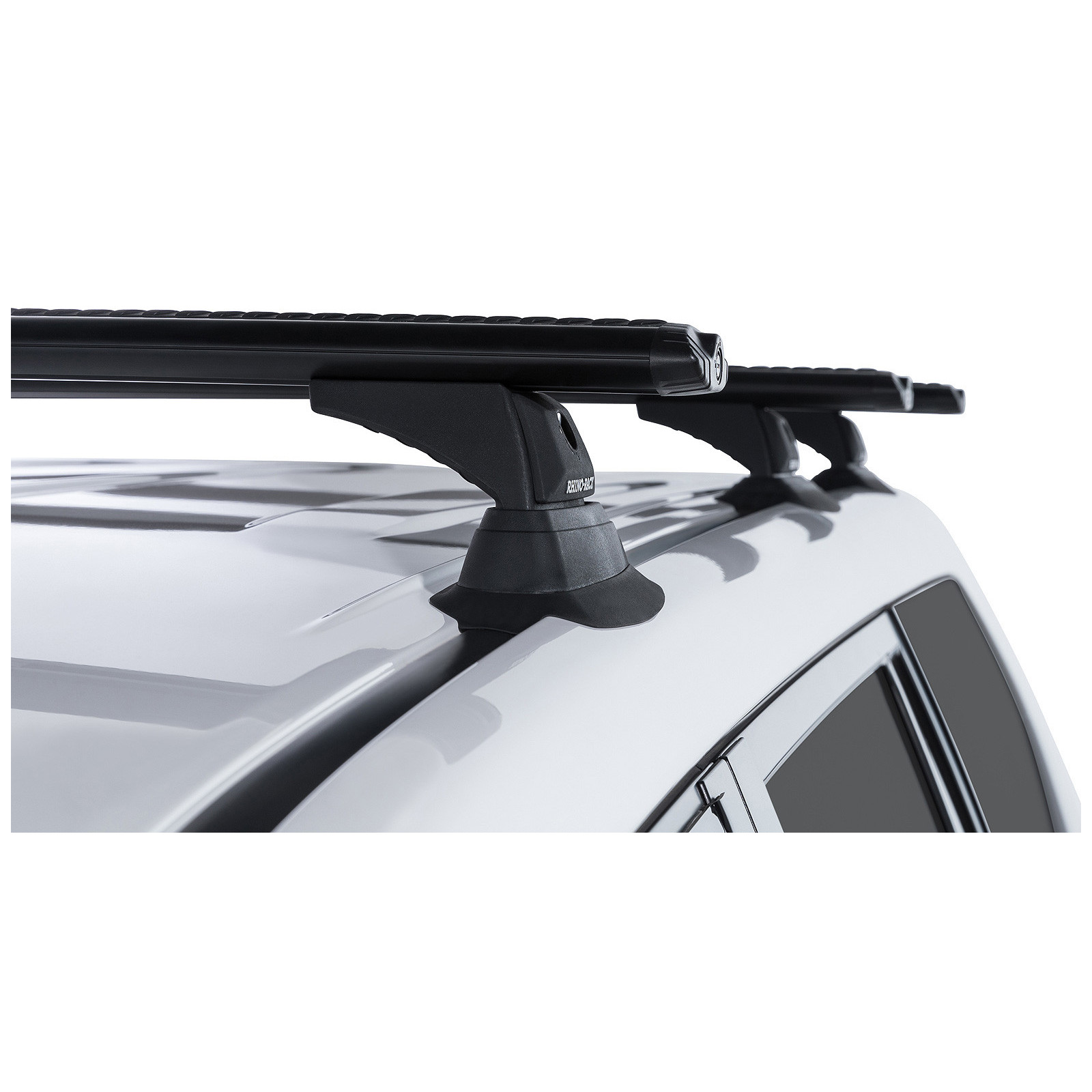 Kit 3 barres de toit noires RHINO-RACK Vortex RCH • JA9548 