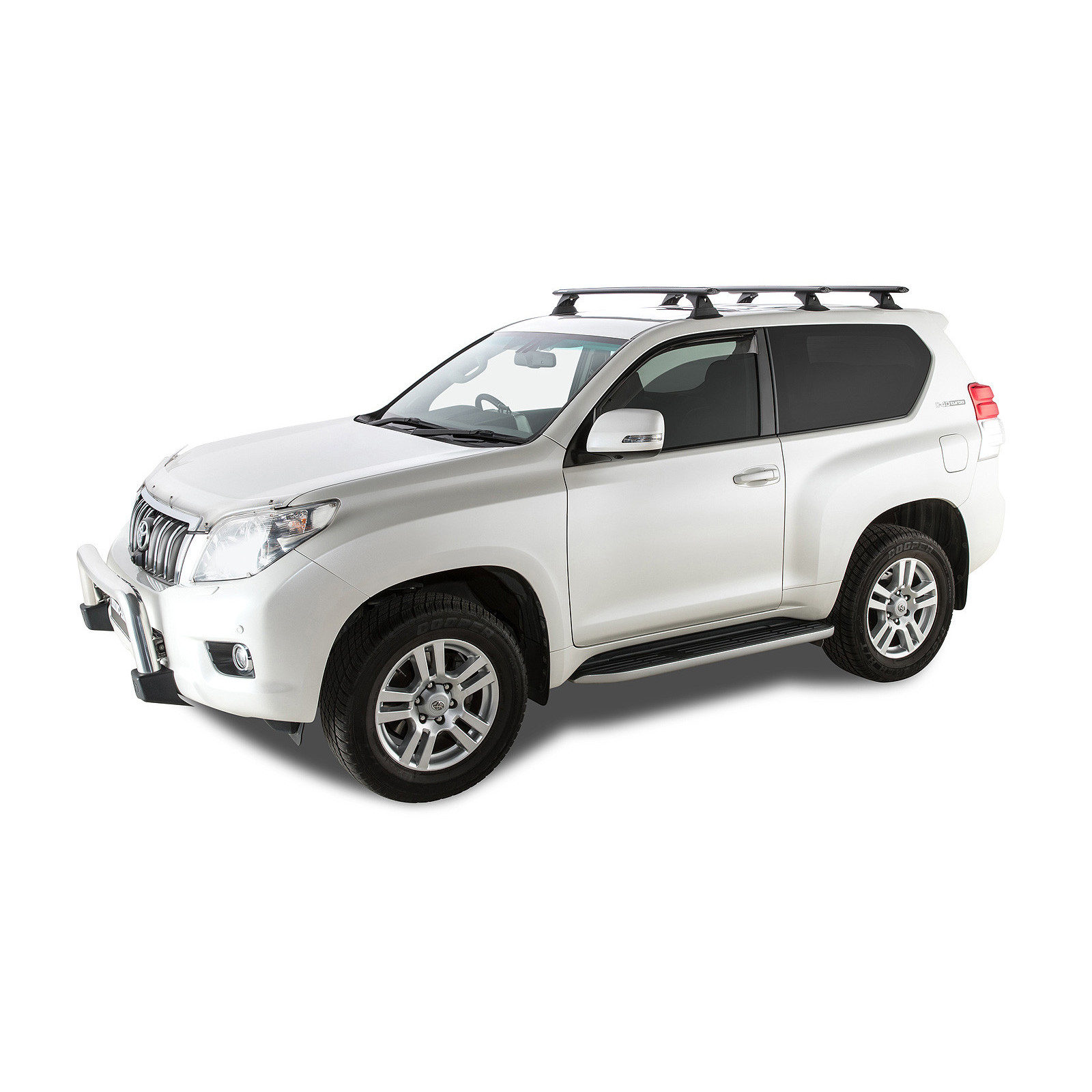 Kit 3 barres de toit noires RHINO-RACK Vortex RCH • JA9548 