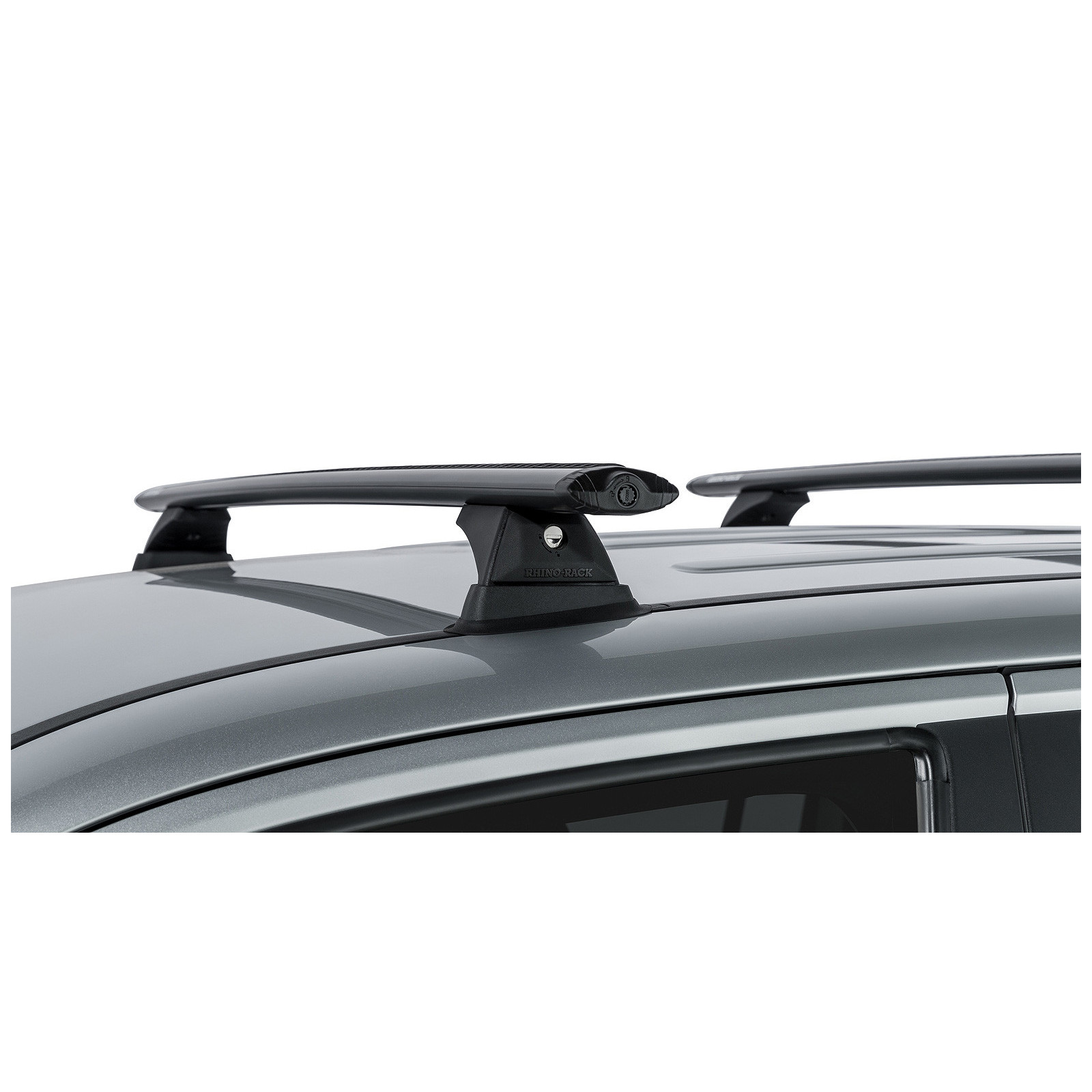 Kit 2 barres de toit noires RHINO-RACK Vortex RCH • JA9587 