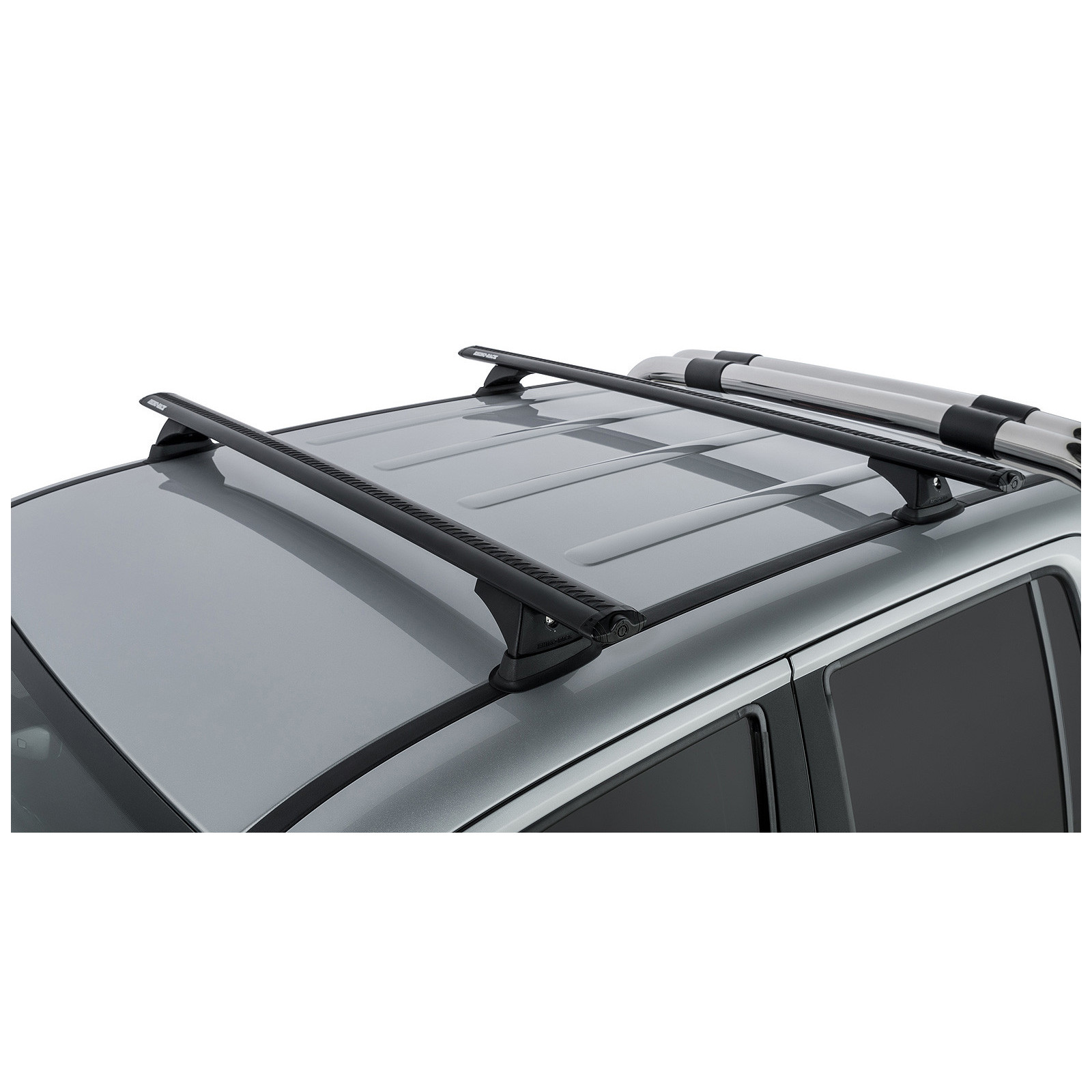 Kit 2 barres de toit noires RHINO-RACK Vortex RCH • JA9587 
