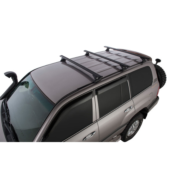 Kit 3 barres de toit noires RHINO-RACK Vortex RCH • JA9589 