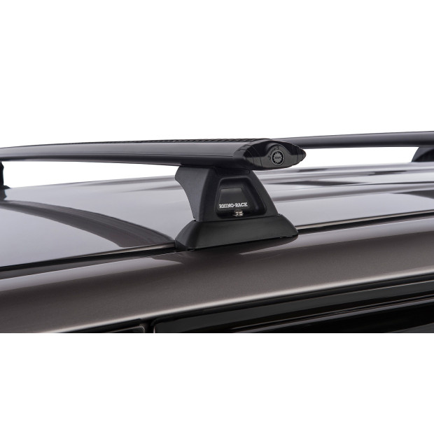 Kit 3 barres de toit noires RHINO-RACK Vortex RCH • JA9589 