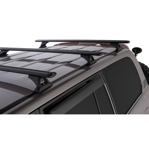 Kit 3 barres de toit noires RHINO-RACK Vortex RCH • JA9589 