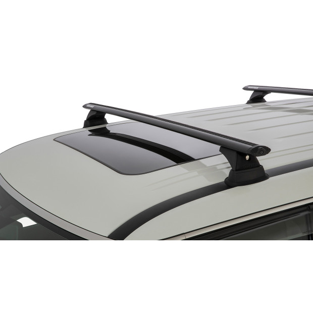 Kit 3 barres de toit noires RHINO-RACK Vortex RCH • JA9592 