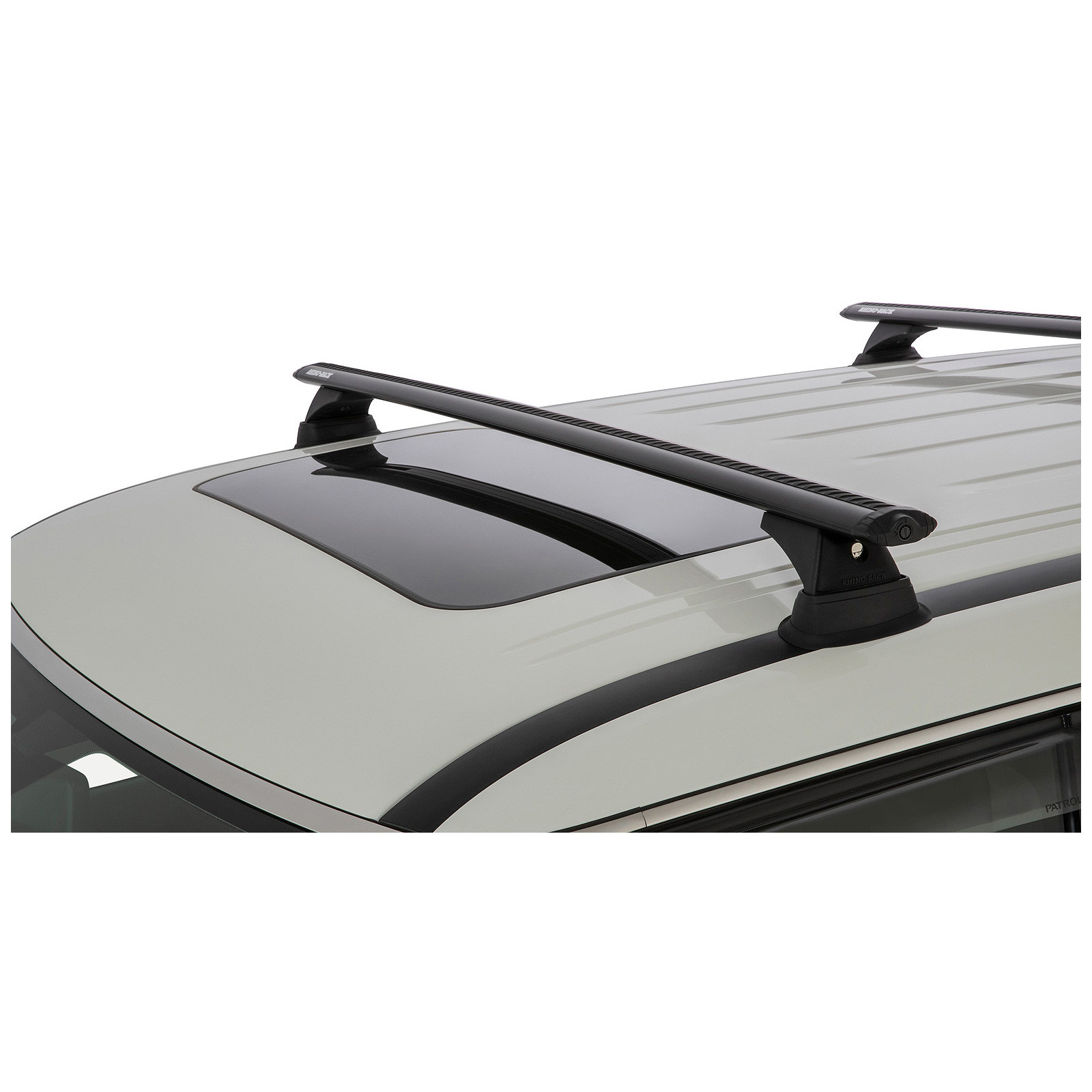 Kit 3 barres de toit noires RHINO-RACK Vortex RCH • JA9592 