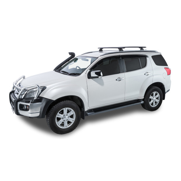 Kit 2 barres de toit noires RHINO-RACK Vortex RCL • JA9671 