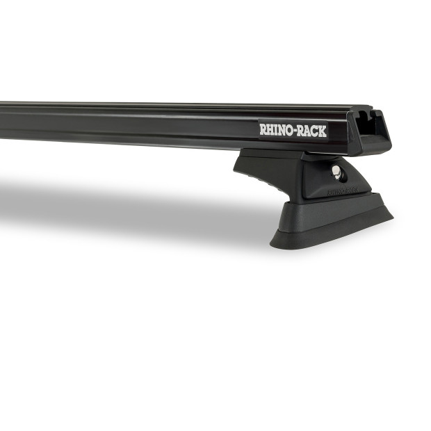 Kit 2 barres de toit noires RHINO-RACK Heavy Duty RCL • JA9681 