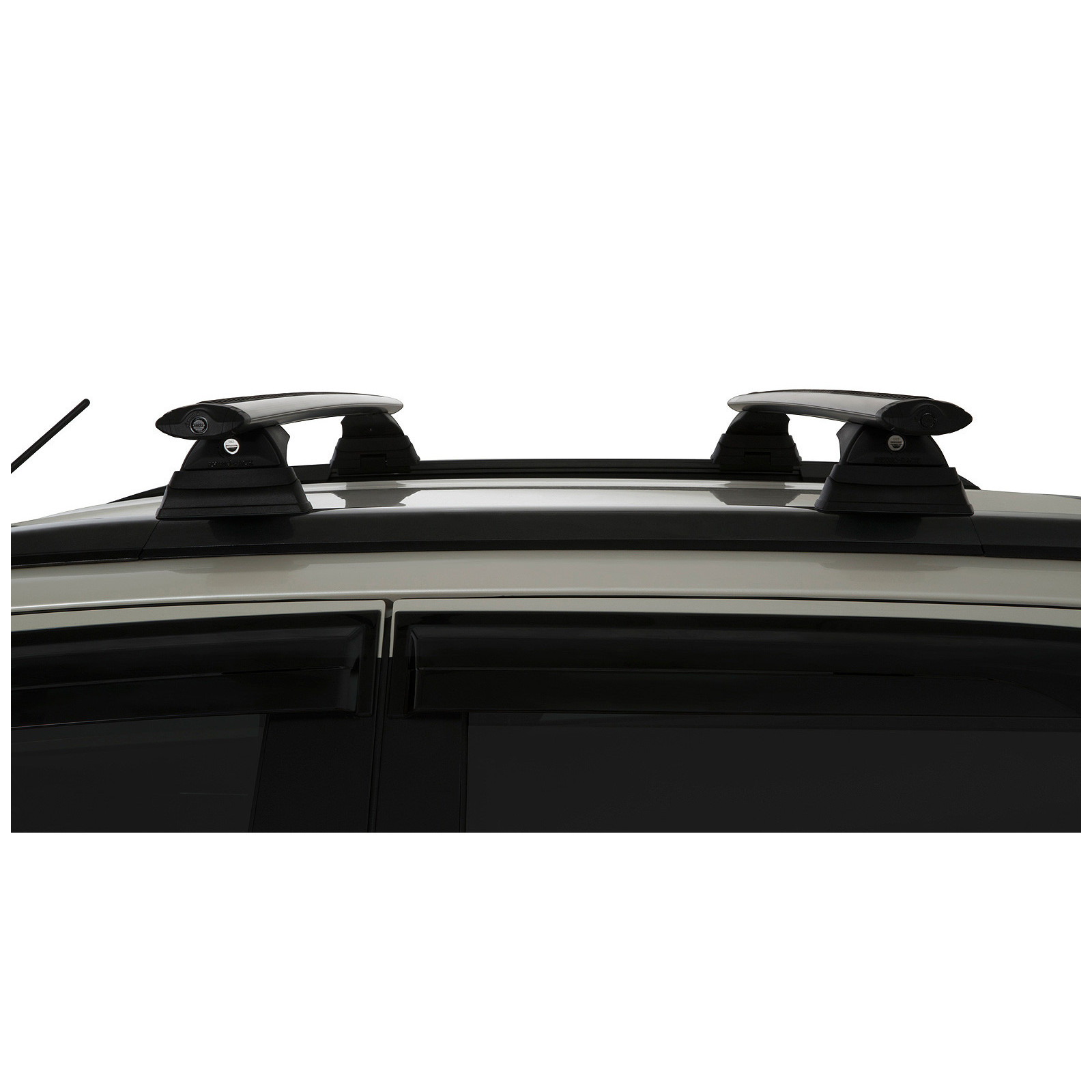 Kit 2 barres de toit noires RHINO-RACK Vortex RCL • JA9941 