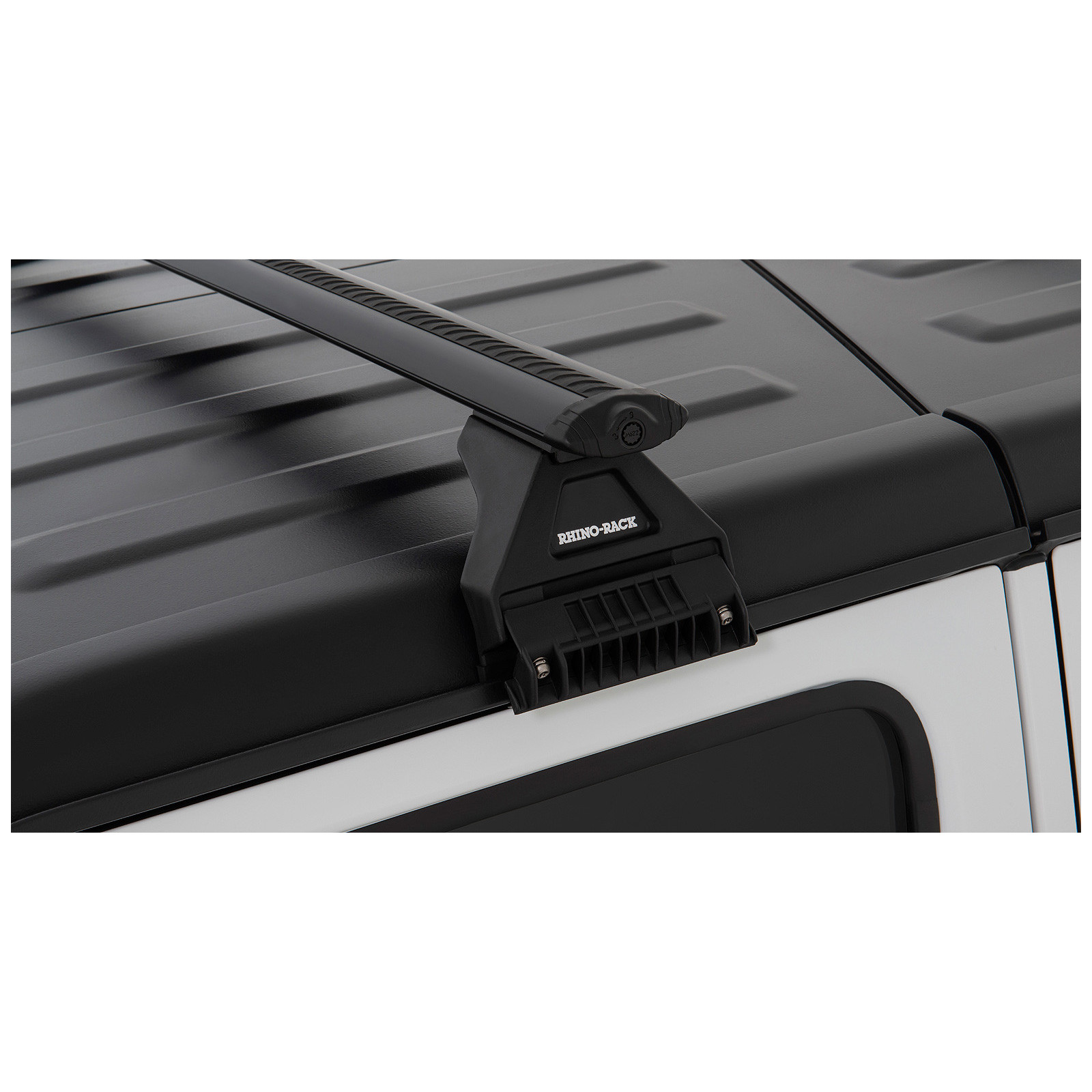 Kit 2 barres de toit noires RHINO-RACK Vortex RL110 • JB0099 