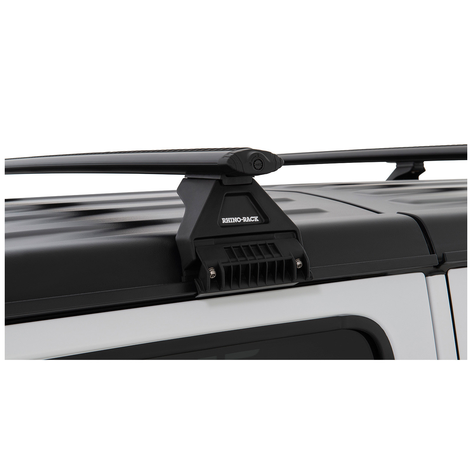 Kit 3 barres de toit noires RHINO-RACK Vortex RL110 • JB0103 