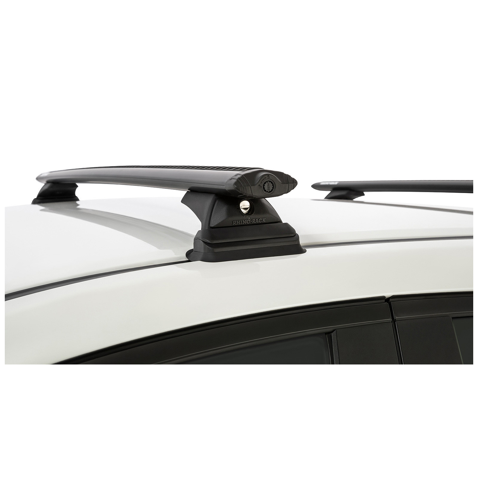 Kit 2 barres de toit noires RHINO-RACK Vortex RCH • JB0749 