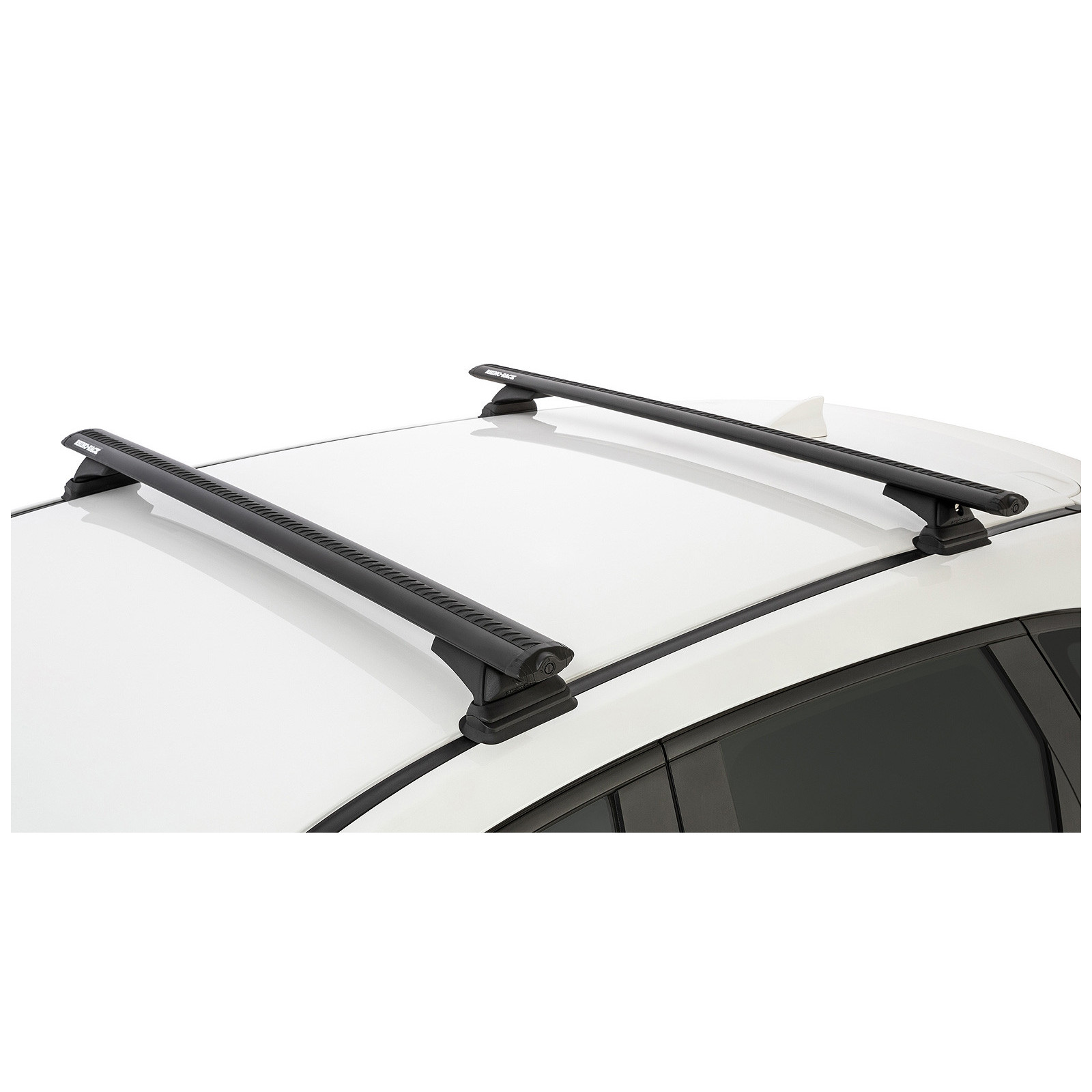 Kit 2 barres de toit noires RHINO-RACK Vortex RCH • JB0749 