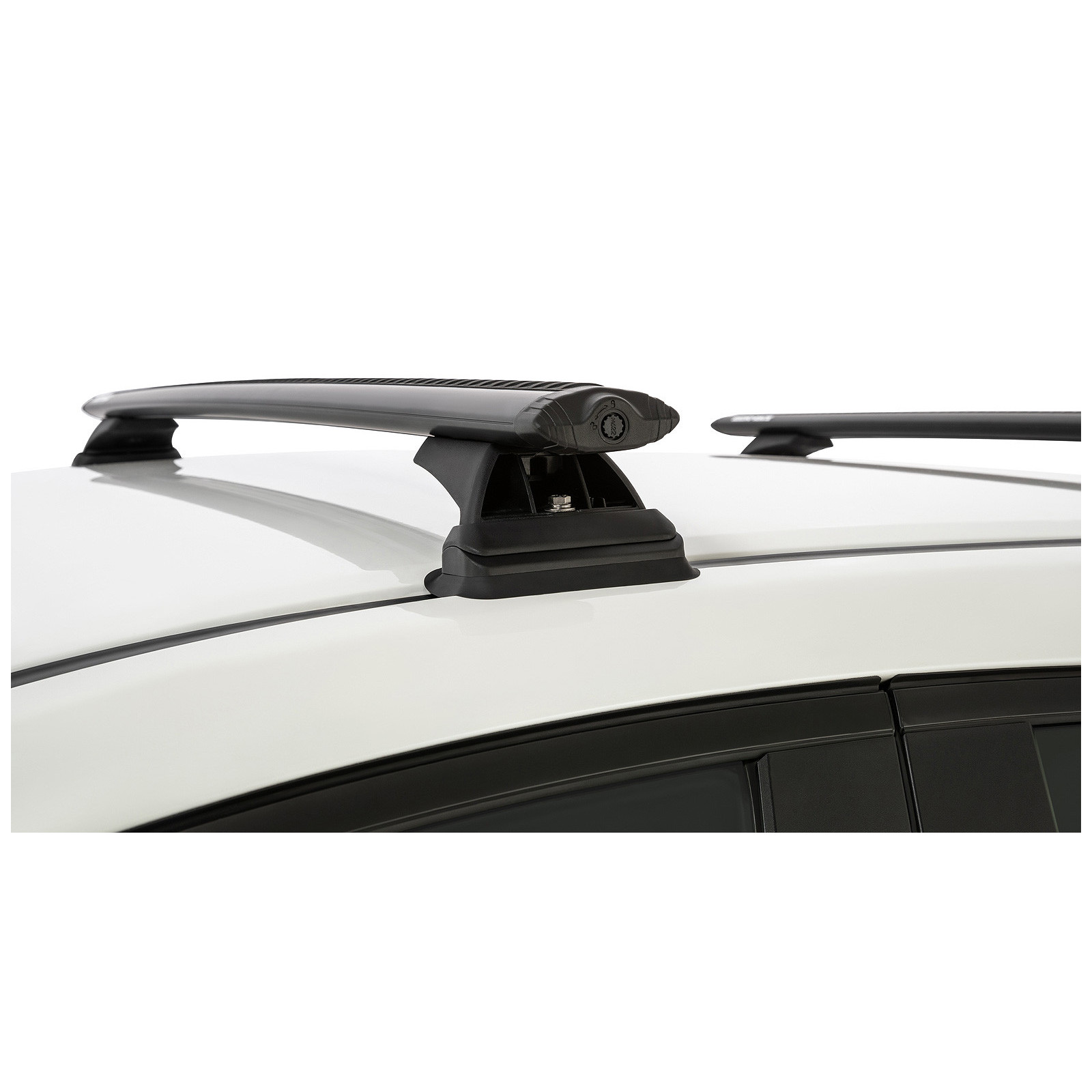 Kit 2 barres de toit noires RHINO-RACK Vortex RCH • JB0749 