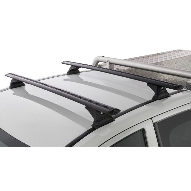 Kit 2 barres de toit noires RHINO-RACK Vortex RCH • JB0868 