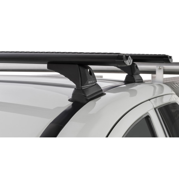Kit 2 barres de toit noires RHINO-RACK Vortex RCH • JB0868 