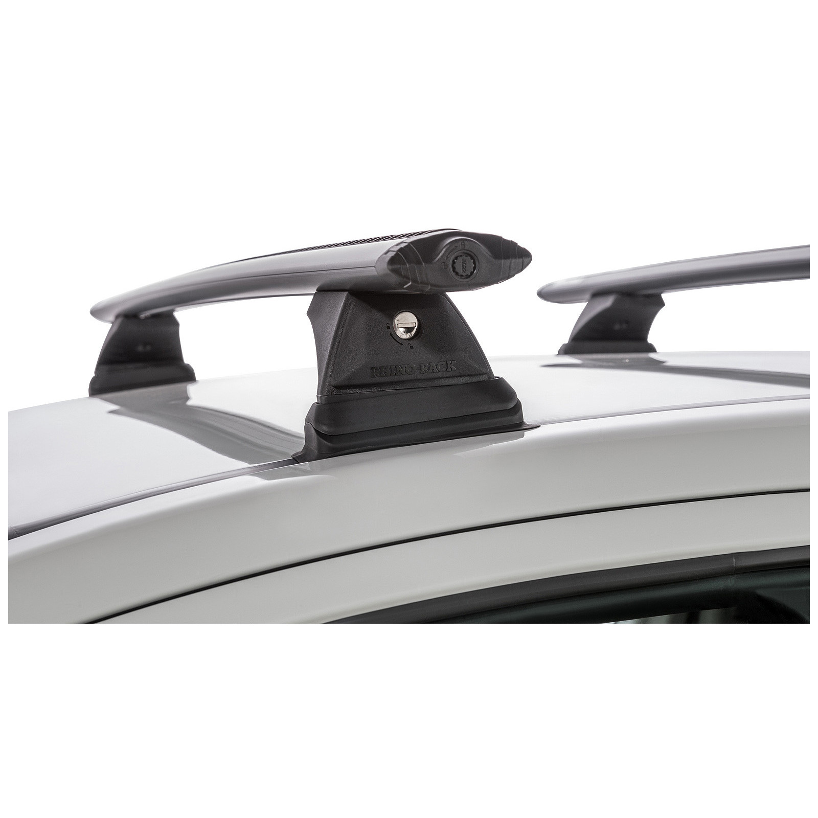 Kit 2 barres de toit noires RHINO-RACK Vortex RCH • JB0868 