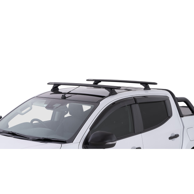 Kit 2 barres de toit noires RHINO-RACK Vortex RCH • JB0868 