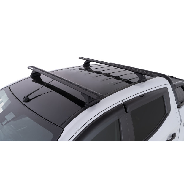 Kit 2 barres de toit noires RHINO-RACK Vortex RCH • JB0868 