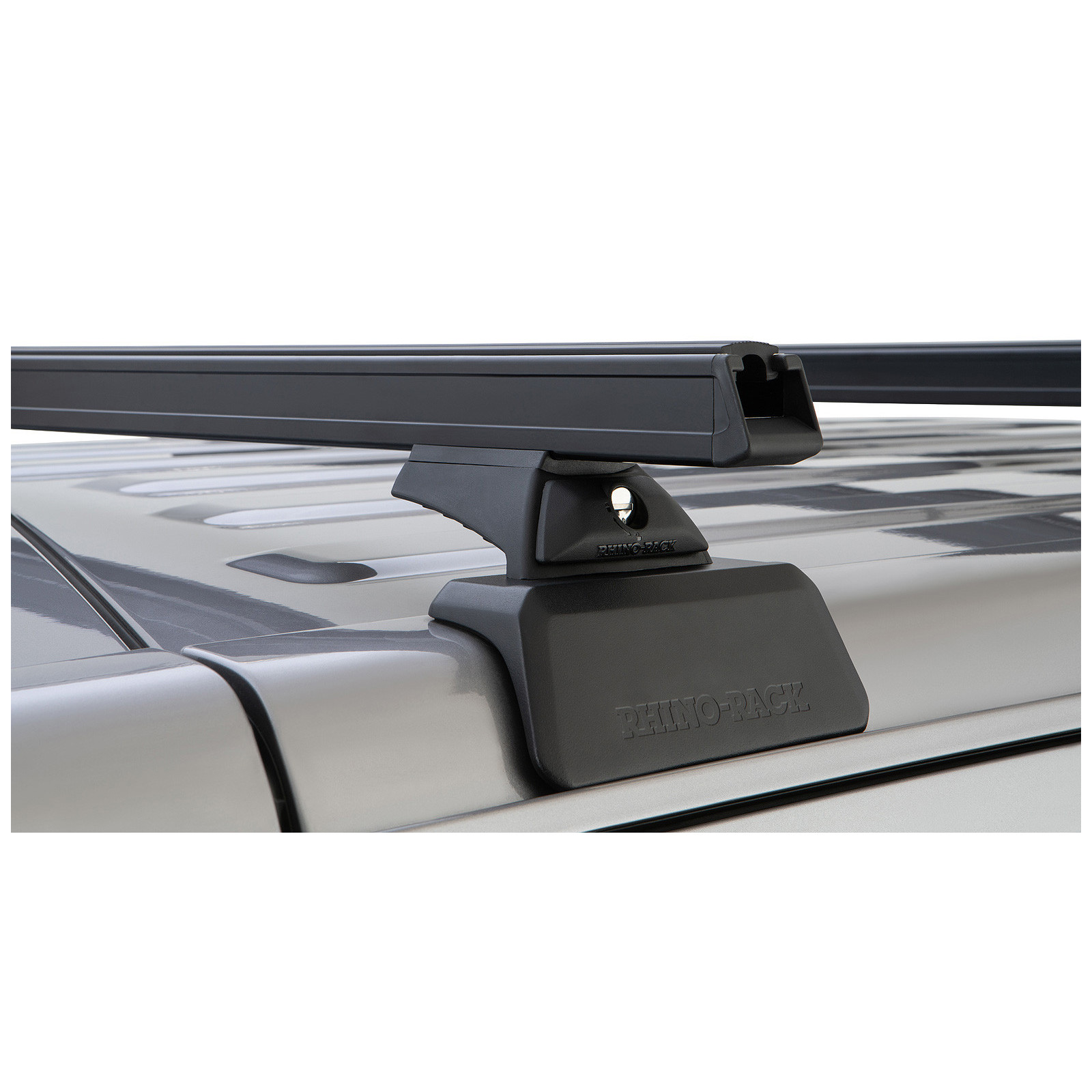 Kit 3 barres de toit noires RHINO-RACK Heavy Duty RCL Backbone • JB0882 