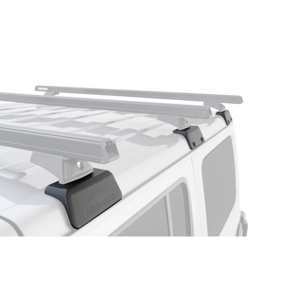 Kit 3 barres de toit noires RHINO-RACK Heavy Duty RCL Backbone • JB0882 