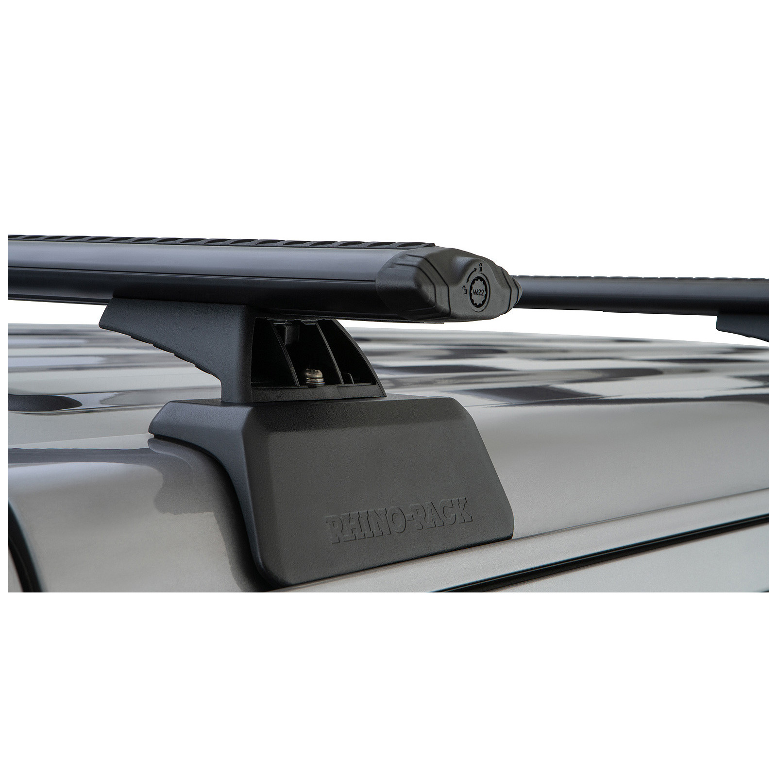 Kit 3 barres de toit noires RHINO-RACK Vortex RCL Backbone • JB0896 