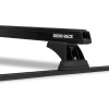Kit 2 barres de toit noires RHINO-RACK Heavy Duty RCH Trackmount • JB0952 