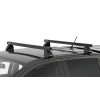 Kit 2 barres de toit noires RHINO-RACK Heavy Duty 2500 • JB0963 