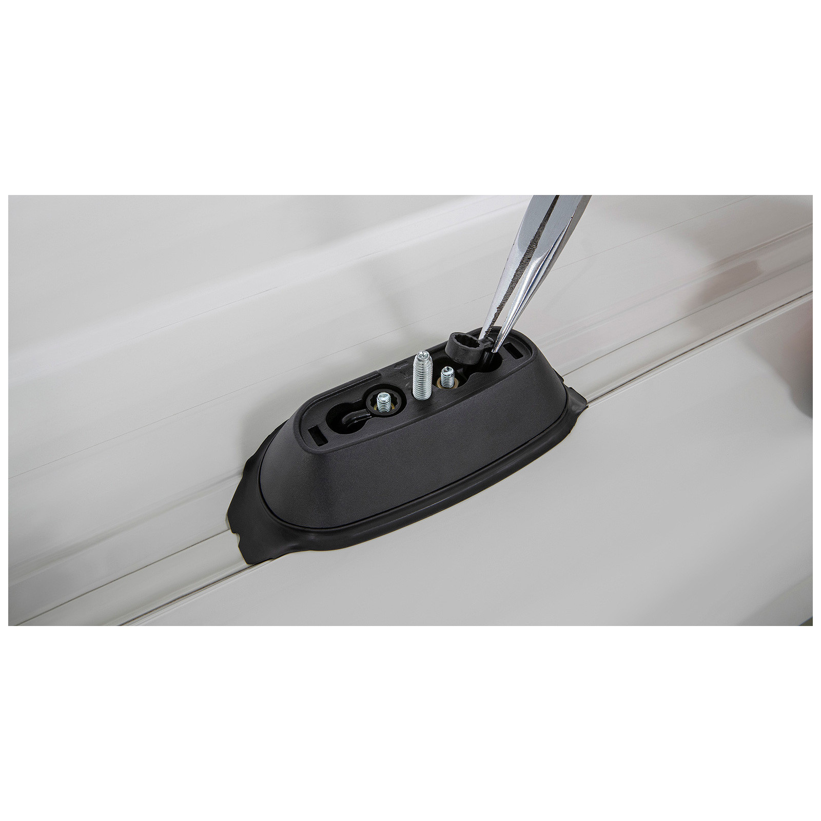 Kit 3 barres de toit noires RHINO-RACK Heavy Duty RCH • JB1603 